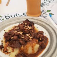 Red Wine Beefless Beef Casserole at Pulse in Crete