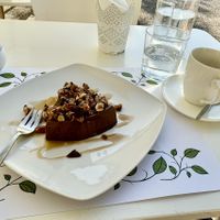 Chocolate Coffee Panna Cotta & Espresso  at Pulse in Crete