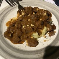 Beef and red wine stew. Sooo meaty  at Pulse in Crete