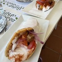 Souvlaki  at Pulse in Crete