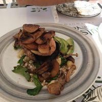 Stuffed mushroom (delicious !) at Pulse in Crete