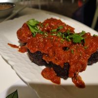 Greek style eatballs (7,-€) - a must have!!! at Pulse in Crete