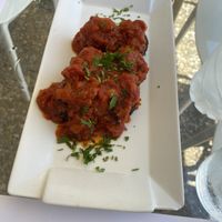 Greek style eatballs  at Pulse in Crete