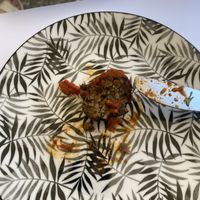 “meat” ball insidee  at Pulse in Crete