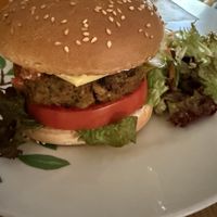 Burger  at Pulse in Crete