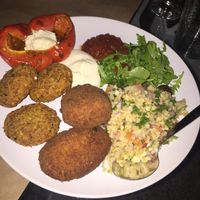 mezze board  at Pulse in Crete