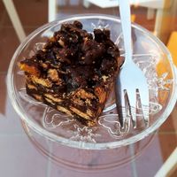 Free dessert, sooo delicious, cookies, dried fruits, chocolate, nuts at Pulse in Crete