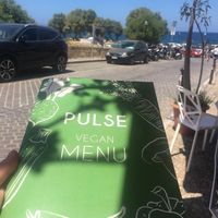 View and new menu  at Pulse in Crete