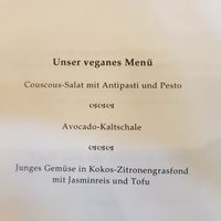 A Full Vegan Menu that was prepared for us. at Krallerhof in Leogang
