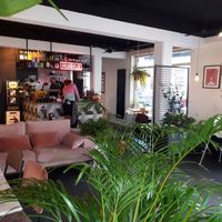 Inside at HUmmUS in The Hague