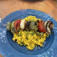 Souvlaki at Amalias Kitchen in Crete