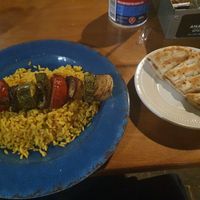 Souvlaki at Amalias Kitchen in Crete