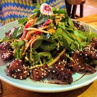 Amazing stir fry at Doko Demo V in West Burleigh