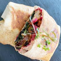 Greek wrap  at Doko Demo V in West Burleigh