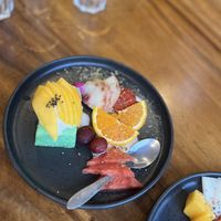 Pandan rice with mango   at Doko Demo V in West Burleigh