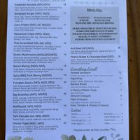 Menu  at Doko Demo V in West Burleigh