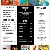 Alcoholic beverages   at Doko Demo V in West Burleigh