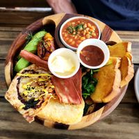 Big breakfast at Doko Demo V in West Burleigh