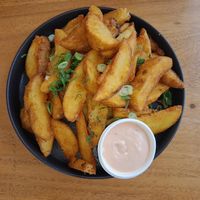 Crispy yummy wedges at Doko Demo V in West Burleigh