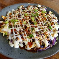 Okonomiyaki at Doko Demo V in West Burleigh