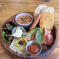 Big breakfast  at Doko Demo V in West Burleigh