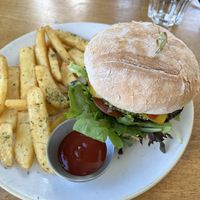 Mushroom burger   at Doko Demo V in West Burleigh