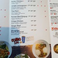 Most items can be made vegan and the staff were very helpful.  at Wok Box in Kamloops