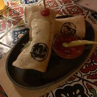 Two different, huge Chimichangas at Espitas in Zwickau