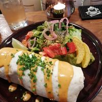 Green Burrito (vegan) at Manana in Plauen