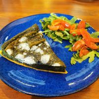 Quiche at La Tienda de Los Unicornios in Granada