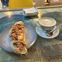 Hummus kimchi tostadaas  at La Tienda de Los Unicornios in Granada