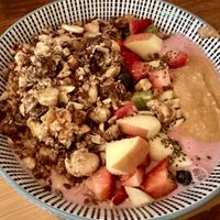 Wonderful smoothie bowl 😋   at La Tienda de Los Unicornios in Granada