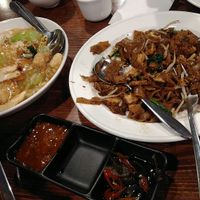 Char Koay Teow, Char Hor Fan, yummy samba chilies.  at Vegie Mum in Fitzroy
