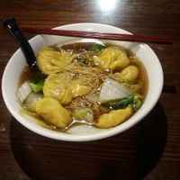 Wonton Noodle Soup- Delicious!  at Vegie Mum in Fitzroy