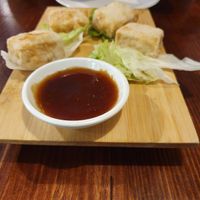 Fried tofu at Vegie Mum in Fitzroy