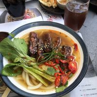 I also had a peach tea 🧡  at Wagamama in Brighton