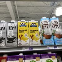 Vegan shelf stable milks   at Harris Teeter in Hampstead