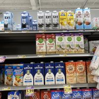 Vegan milks   at Harris Teeter in Hampstead