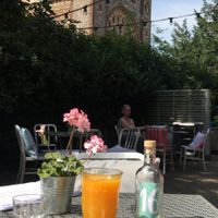 Vegan croissant  at NoMooMoo in St Albans