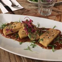 Crispy tofu  at NoMooMoo in St Albans