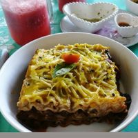 Lasagna. at Veg & Bake in Santiago