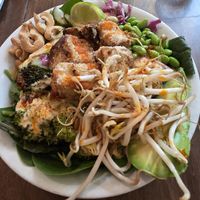 Chilli crunch salad with panko tofu at SLA - Amstelveenseweg in Amsterdam
