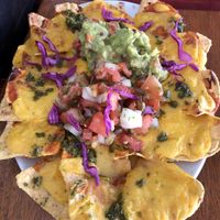 Nachos with vegan cheese (starters) at The Fat Cactus - Gardens in Cape Town