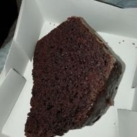 Bolo de chocolate vegan at Celeiro - Forum in Sintra