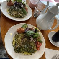 Spenat lasagne  at Galleri Stenhallen Café in Borgholm