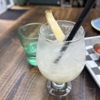 Virgin pino colada  at Palm House in San Francisco