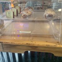 This is their Vegan/GF dessert section at Ostara's Coffee House in West Cape May