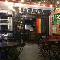 el café at Capra in San Jose