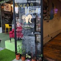 Store front at Capra in San Jose