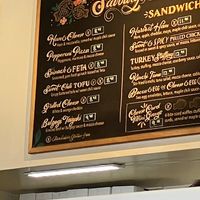Only 1 vegan savoury item at Cafe Taiyaki 52 in Halifax